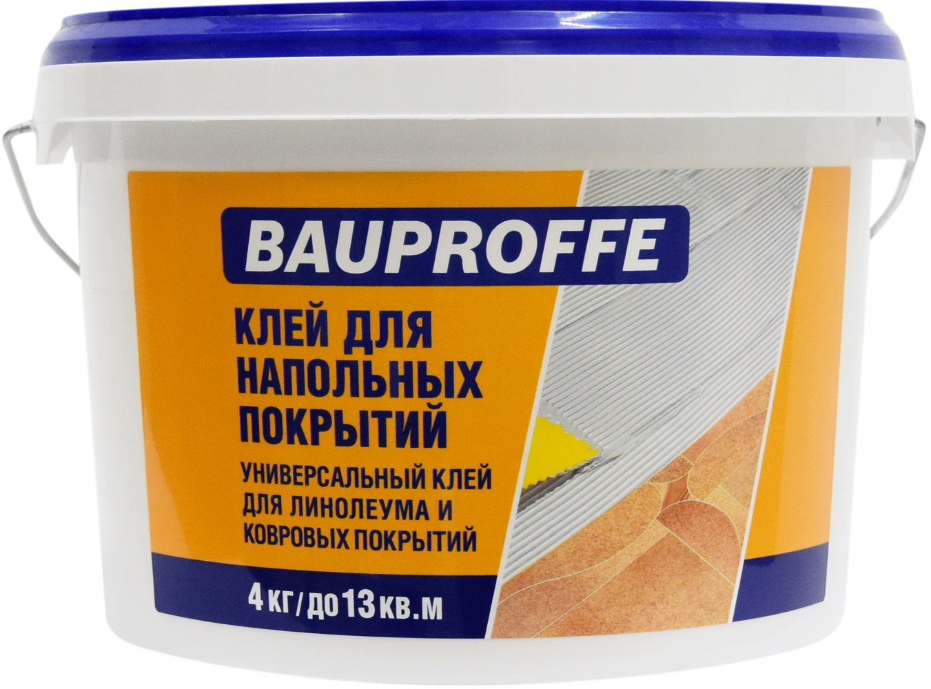 Клей для напольных покрытий BAUPROFFE 4 кг — цена в Салавате, купить в  интернет-магазине, характеристики и отзывы, фото