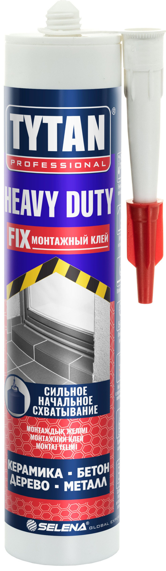 Клей монтажный TYTAN Professional Heavy duty бежевый 310 мл — цена в  Салавате, купить в интернет-магазине, характеристики и отзывы, фото