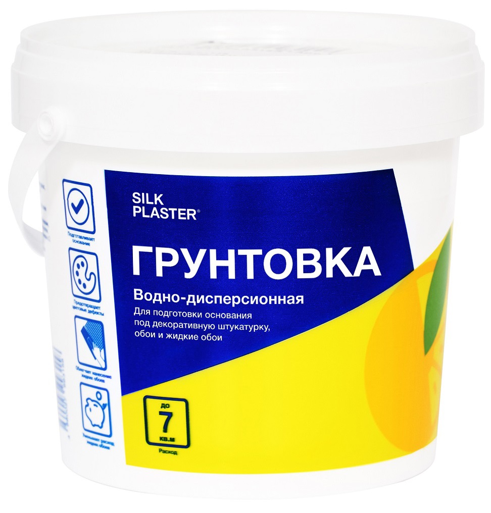 Грунтовка SILK PLASTER 0,8 л для жидких обоев